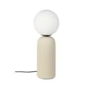 ZUIVER Dash bordslampa M - opalglas och riskeramik