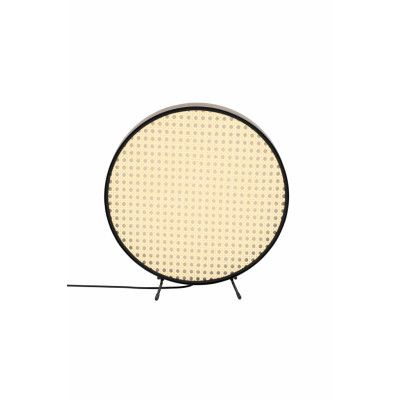 ZUIVER Sien bordslampa - naturlig rotting och brun valnötsfinish