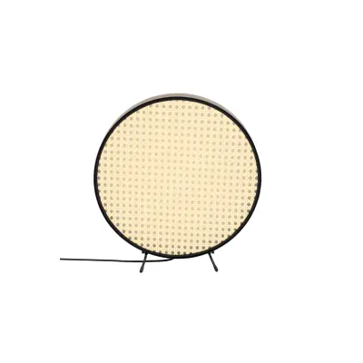 ZUIVER Sien bordslampa - naturlig rotting och brun valnötsfinish