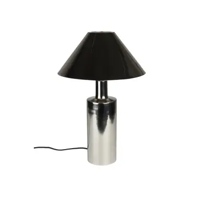 ZUIVER Wonders bordslampa - glänsande silverjärn