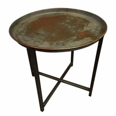 SJÄLSÖ NORDIC runt brickbord, med fällbara ben - järn