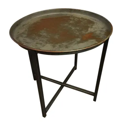 SJÄLSÖ NORDIC runt brickbord, med fällbara ben - järn