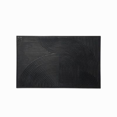Designtorget Dörrmatta DT Henny Svart 50X80 Svart