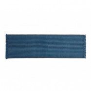 HAY - Stripes and Stripes Wool Rug 200x60 Blue