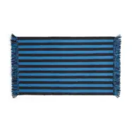 HAY - Stripes and Stripes Wool Matta 95x52 Blue