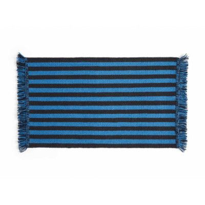 HAY - Stripes and Stripes Wool Matta 95x52 Blue