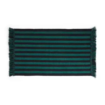 HAY - Stripes and Stripes Wool Matta 95x52 Green