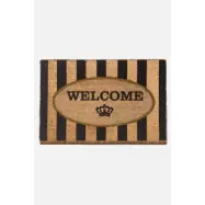 TEPPI Rigel Coco dörrmatta med mönster, rektangulär - flerfärgad kokos (60x40)