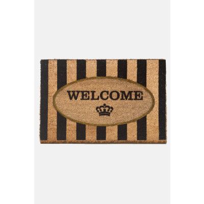 TEPPI Rigel Coco dörrmatta med mönster, rektangulär - flerfärgad kokos (60x40)