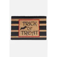 TEPPI Trick or Treat Coco dörrmatta med mönster, rektangulär - flerfärgad kokos (60x40)
