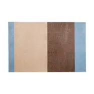 tica copenhagen Stripes dörrmatta horisontell Ivory-sand-blue, 60x90 cm