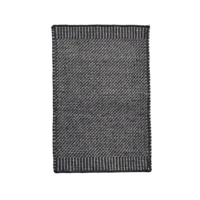 Woud - Rombo dörrmatta, grå, 40 x 60 cm, ull/jute