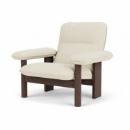 Audo Copenhagen Brasilia fåtölj Dark oak-Baru 0200