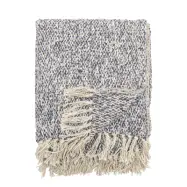 CREATIVE COLLECTION Oceanpläd, Blå, Polyester (L160xB130 cm)