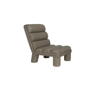 DUTCHBONE Loungefåtölj Ormbunkgrå