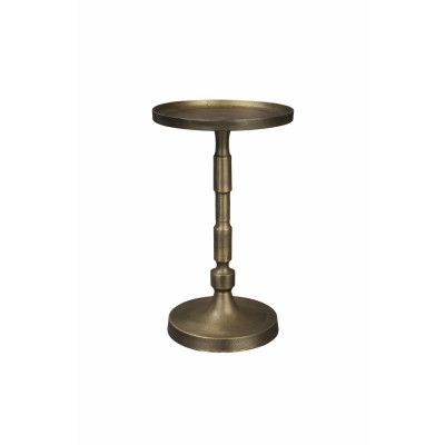 DUTCHBONE Vinod sidobord, runt - kopparfärgat järn (Ø30)