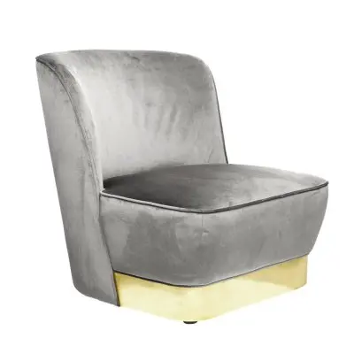 Fåtölj Jakobsdals Lounge Grå Mole