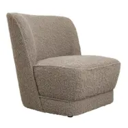 Fåtölj Jakobsdals Lounge Royal Bouclé Brun