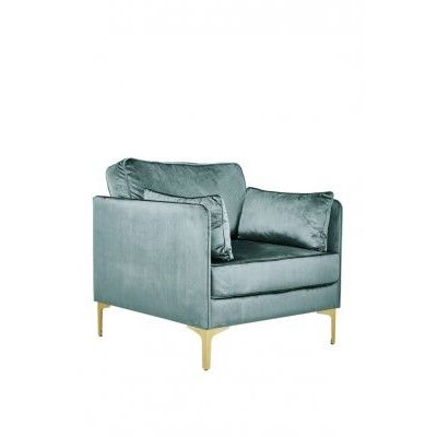 Fåtölj Jakobsdals Roma Blå Soft petrol