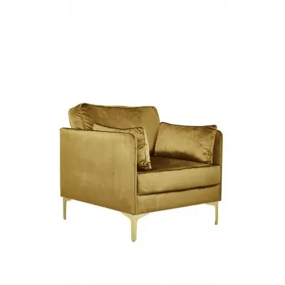 Fåtölj Jakobsdals Roma Guld Golden brown