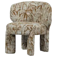 FÅTÖLJ I WOOOD UPKE MED DESIGN NATURLIG/BRUN