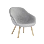 HAY About a Lounge 82 fåtölj Hallingdal 130 grå-ekben såpade