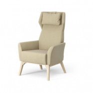 Swedese Select fåtölj tyg steelcut trio 3 236 beige-askben