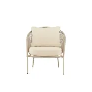 VENTURE HOME Lindos Loungefåtölj Beige/Beige