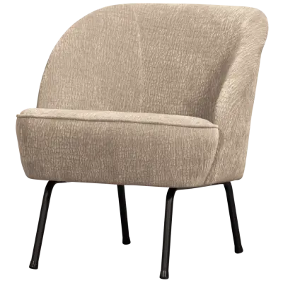 VOGUE FÅTÖLJ 3D CHENILLE SAND