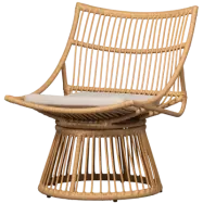 WOOOD ALATNA TRÄDGÅRDSSTOL I KONTRIG, NATURLIG