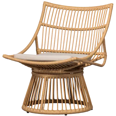 WOOOD ALATNA TRÄDGÅRDSSTOL I KONTRIG, NATURLIG