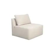 ZUIVER ZUIVER Prosper 1 pers. modulärt soffelement - beige polyester
