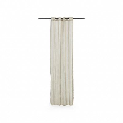 KAVE HOME Marza gardin - beige bomull (140x260)