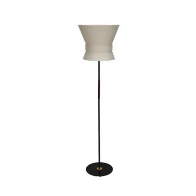 Örsjö Belysning Golvlampa Bow Svart - Large Cream White