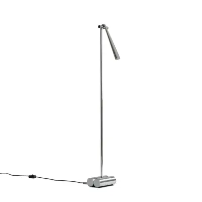 101 COPENHAGEN - SNAKE golvlampa, förkromad, höjd 130 cm