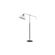 349 golvlampa, svart/mässing