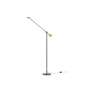 Lucande - Adomas LED Golvlampa Black/Gold