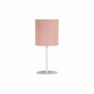 Agnar bordslampa, vit/rosa 57cm