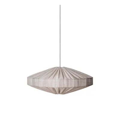 Alde&Lind Taklampskärm Alba D78 s/s Rand mullvad