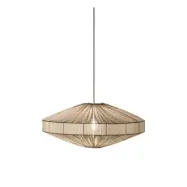 Alde&Lind Taklampskärm Alba D78 s/v Rand vit