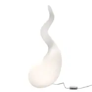 Alien XL Easy golvlampa m dimmer, opal