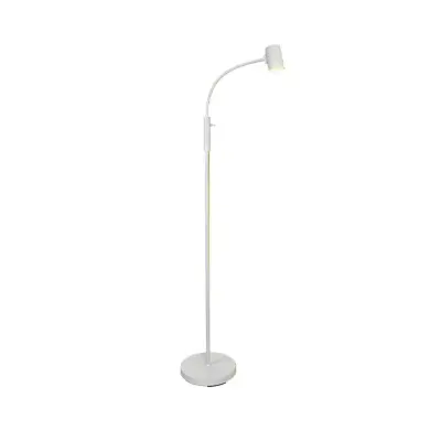 Aneta HUGIN golvlampa, vit GU10