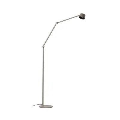 ANTIDARK - Direction F2 LED-golvlampa, matt grå, höjd 130 cm –