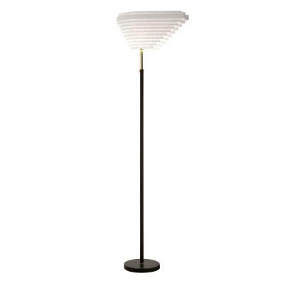 Artek - A805 Angel Wing Golvlampa Polished Brass