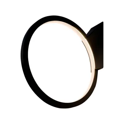 Artemide - O 45 F/W Utomhus Vägglampa/Golvlampa Black