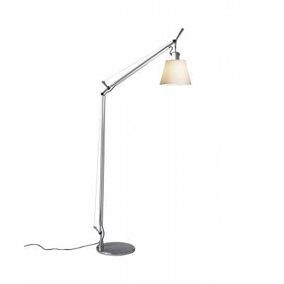 Artemide - Tolomeo Basculante Lettura Golvlampa Pergament