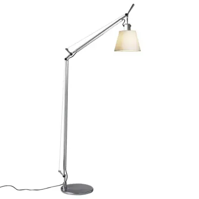 Artemide - Tolomeo Basculante Lettura Golvlampa Pergament