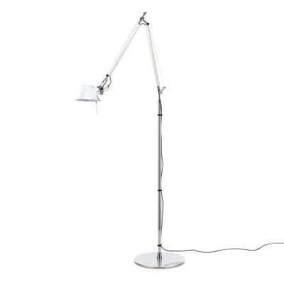 Artemide - Tolomeo Golvlampa Vit