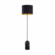 ASPEN LP1 Golvlampa, Svart/Svart/Guld