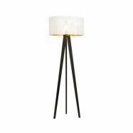 ASTON LP1 Golvlampa, Svart/Vit/Guld